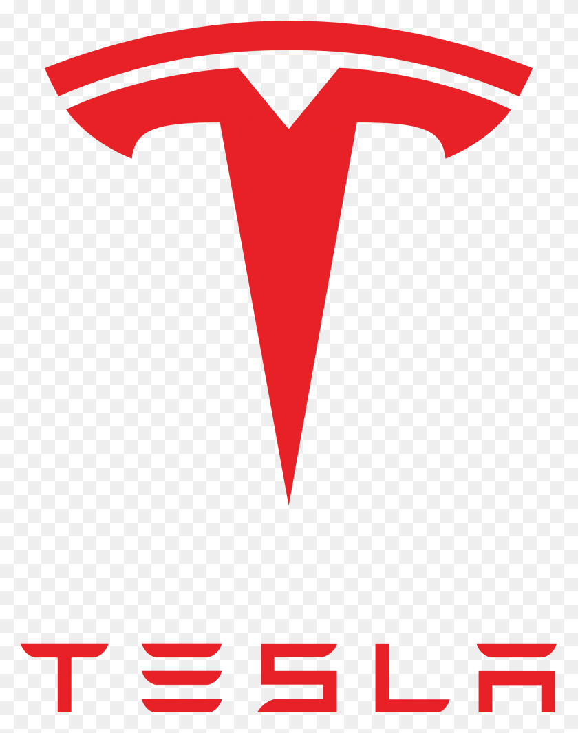 2000x2581 Tesla Logo Free Cut Out - Tesla Clipart