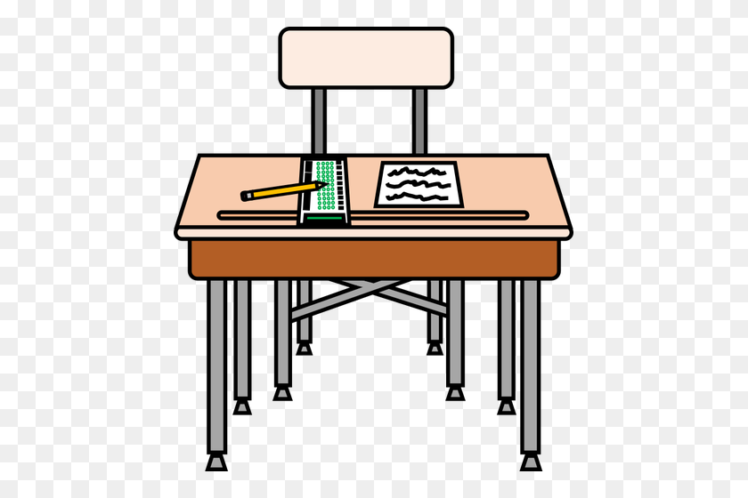 449x500 Test Ready - Taking A Test Clipart