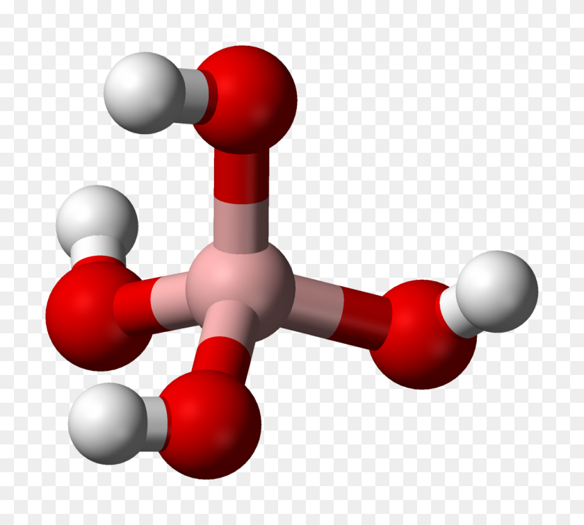1100x982 Tetrahydroxyborate Anion From Sodium Salt Xtal Balls - Salt PNG