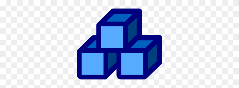 300x250 Tetris Blocks Png, Clip Art For Web - Abc Blocks Clipart