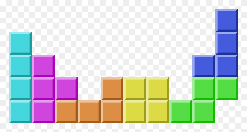 960x480 Tetris Blocks Png Png Image - Tetris PNG