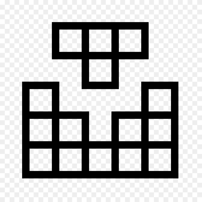 1600x1600 Icono De Tetris - Tetris Png