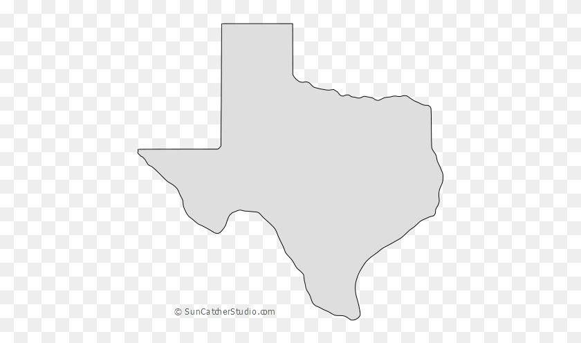 450x436 Texas - Texas Outline PNG
