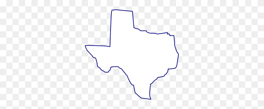 299x288 Texas Clip Art - Texas Map Clipart