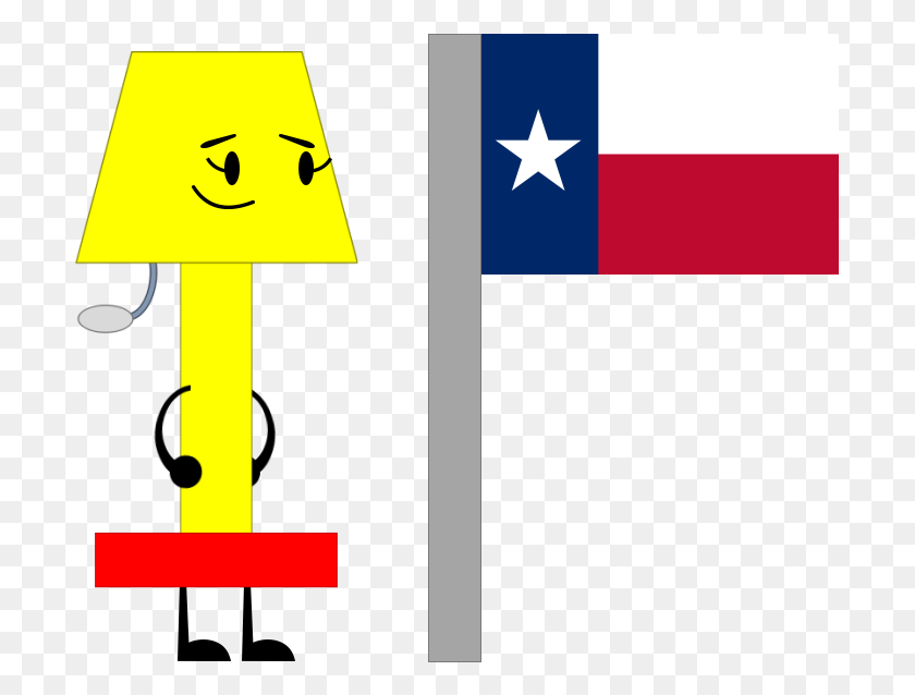 703x578 Lámpara De Pie De Texas - Imágenes Prediseñadas De La Bandera De Texas