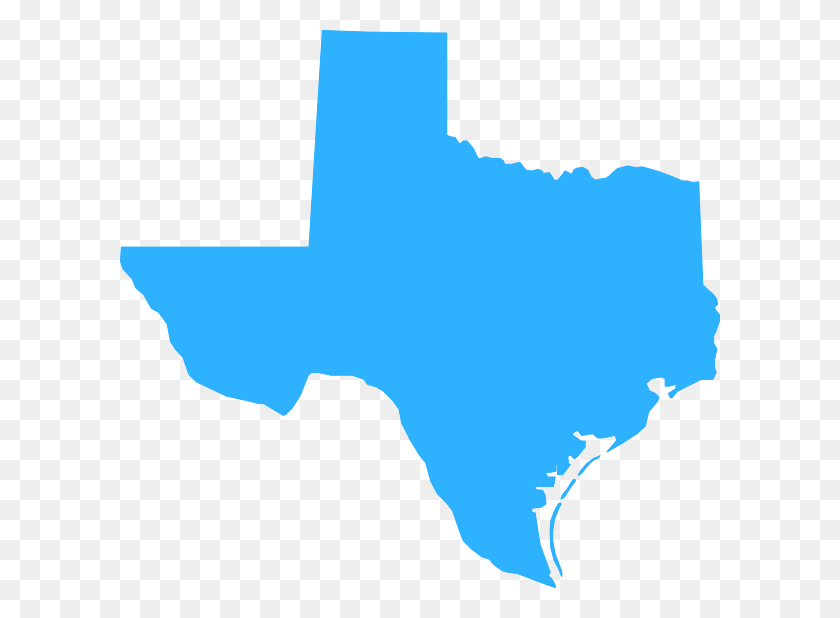 600x558 Texas Png Clip Arts For Web - Texas State Outline PNG