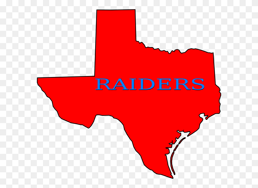 600x551 Texas Raiders Clip Art - Raiders Clipart