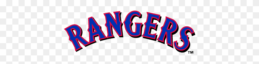 448x148 Rangers De Texas - Logotipo De Los Rangers De Texas Png
