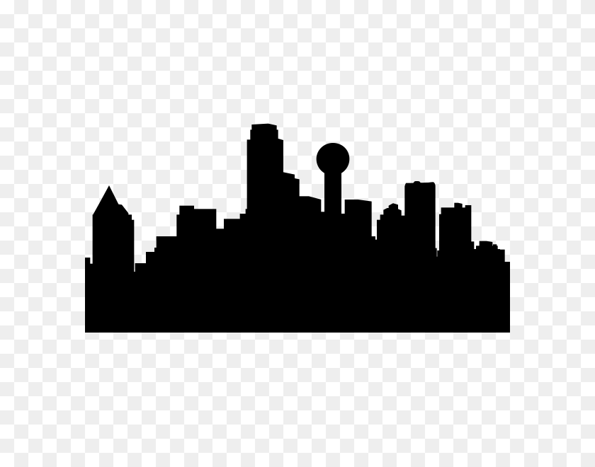 600x600 Texas Rubber Stamps Stampmore - Dallas Skyline Clipart
