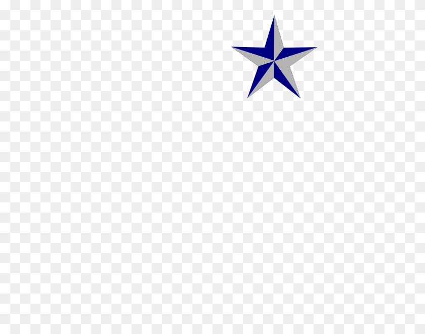414x600 Texas Star Clip Art - Texas Border Clipart