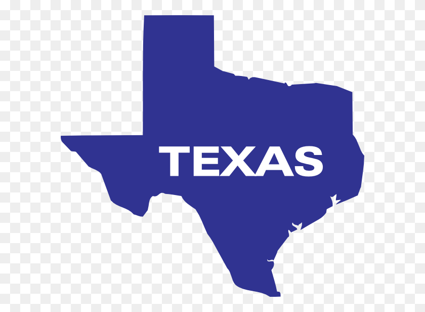 600x556 Texas State Clip Art - Texas Map Clipart