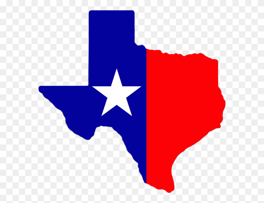 600x586 El Estado De Texas Del Partido Republicano De La Plataforma De Buen Sentido Común - Símbolos De Texas De Imágenes Prediseñadas