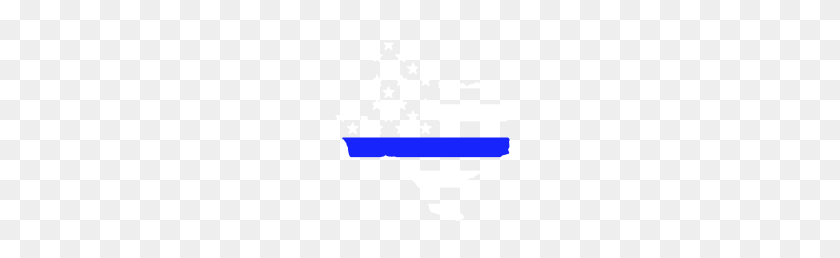 190x198 Línea Azul Delgada De Texas - Línea Azul Delgada Png
