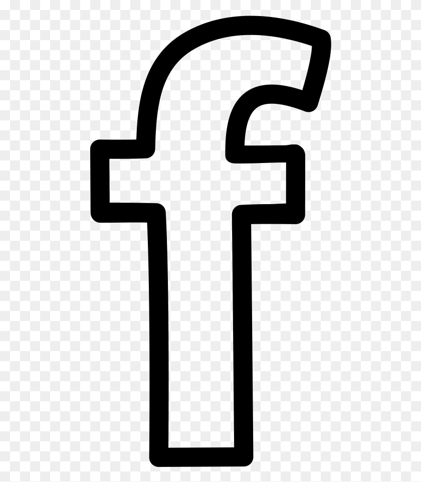 483x901 Текстовый Клипарт Facebook Значки Компьютеров Логотип Белый Значок Facebook - Facebook Как Png