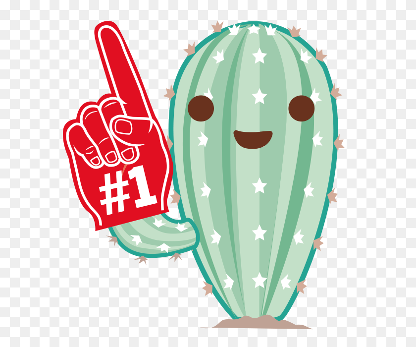 640x640 Envía Un Mensaje De Texto A Tus Amigos Con Estos Lindos Cactus Con Tucson Spirit Tucson - Lindo Cactus Png