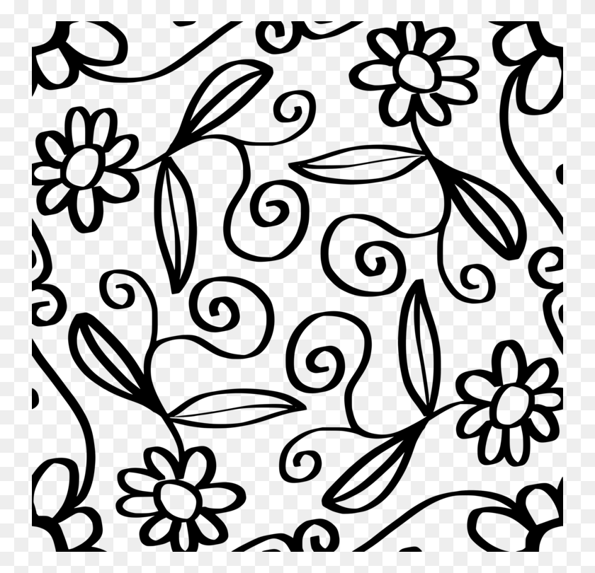 750x750 Отображение Текстур Цветок Абстрактное Искусство Цветочный Дизайн - Текстуры Клипарт