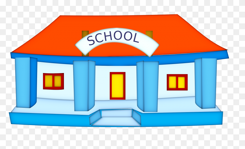 2400x1387 Thailand Clipart School Building - Phy Ed Clipart