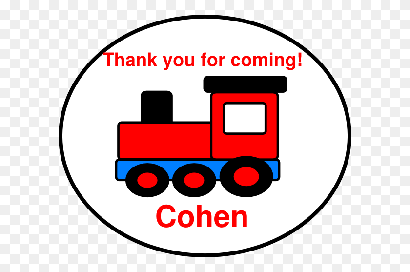 600x497 Thank You Birthday Train Clip Art - Thank You For Coming Clipart