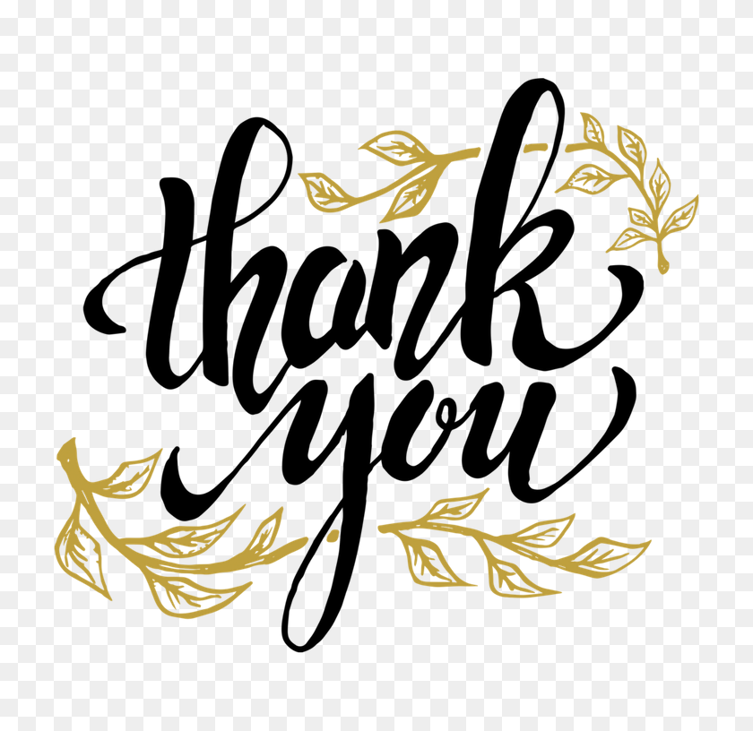 756x756 Thank You Card - Thank You PNG