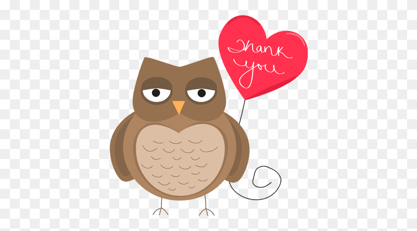 400x405 Thank You Clip Art - Thank You Note Clipart