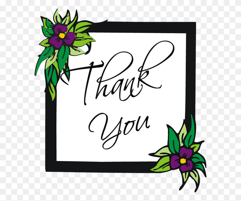 600x642 Thank You Clip Art Free - We Miss You Clipart