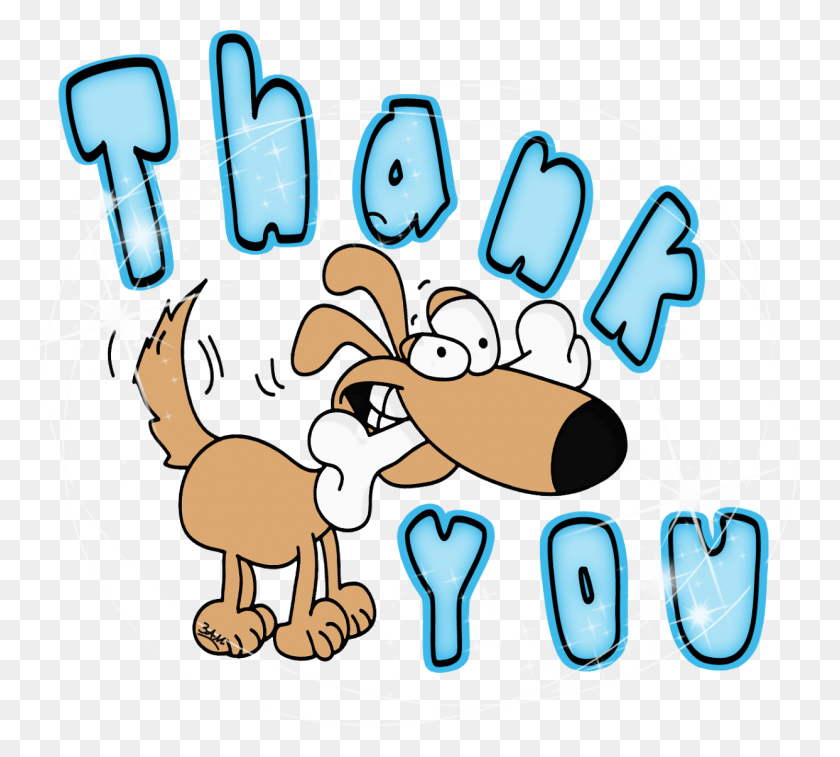 1242x1110 Thank You Dog Clipart - Funny Dog Clipart