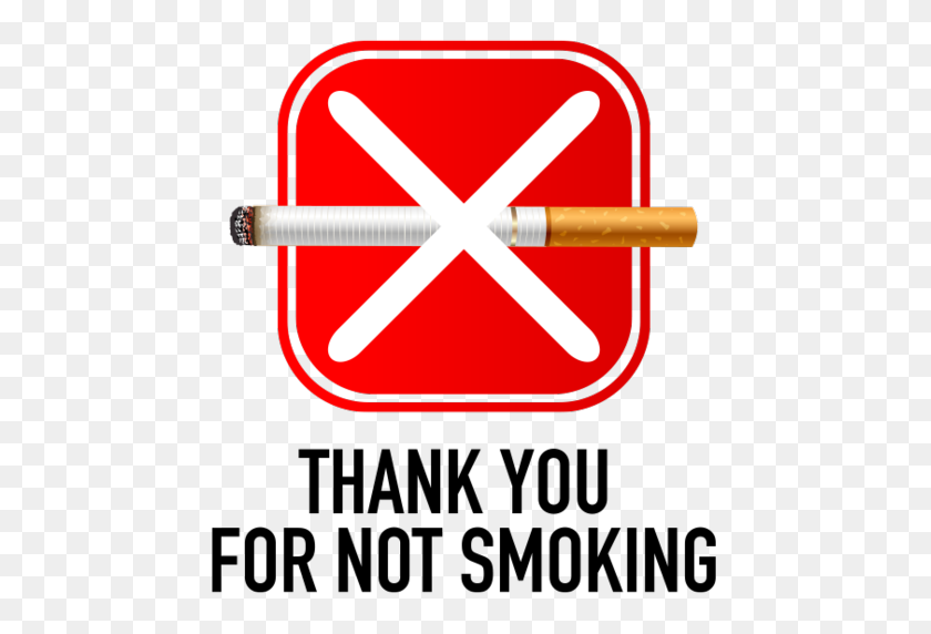512x512 Спасибо За То, Что Не Курите Значок Символа - Без Символа Png
