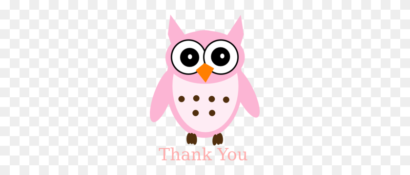 225x300 Thank You Owl Clipart - Flying Owl Clipart