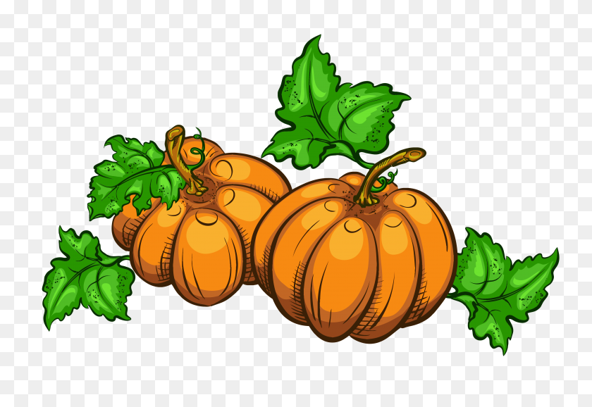 4031x2682 Thanksgiving Clip Art Pumpkins Happy Easter Thanksgiving - Thanksgiving Clip Art For Kids