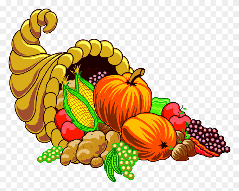 2330x1824 Thanksgiving Cornucopia Png, Horn Of Plenty - Cornucopia Clipart