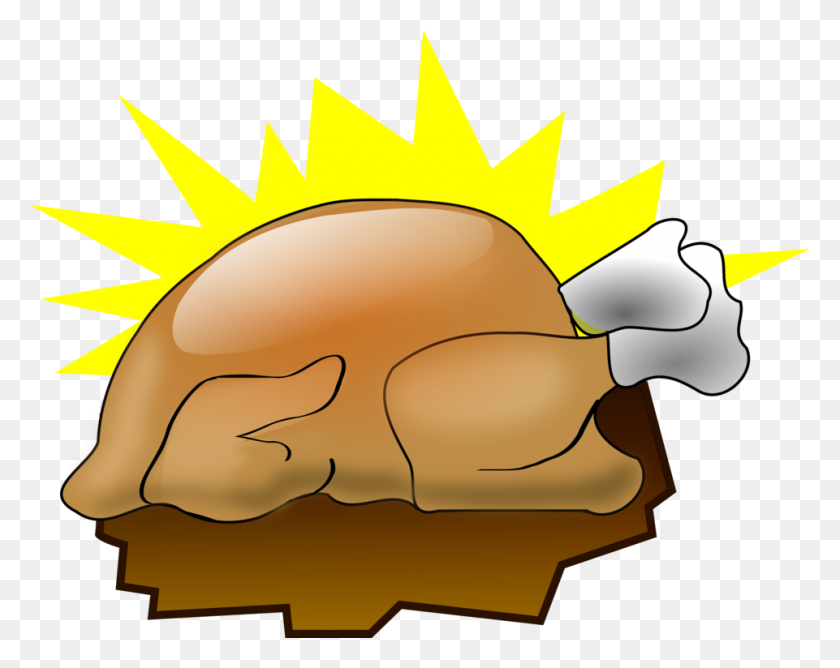 961x750 Thanksgiving Day Turkey Meat Cartoon Drawing Animation Free - Turkey Head Clipart