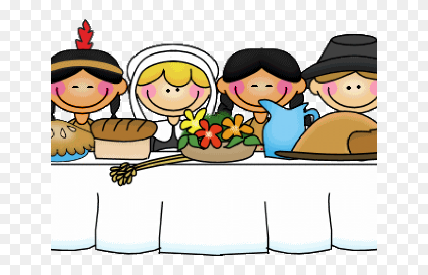 640x480 Thanksgiving Feast Clipart Free Download Clip Art - Thanksgiving Table Clipart