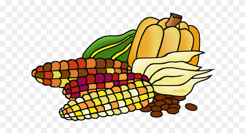 648x397 Thanksgiving Food Art Group With Items - Pretzel Clipart