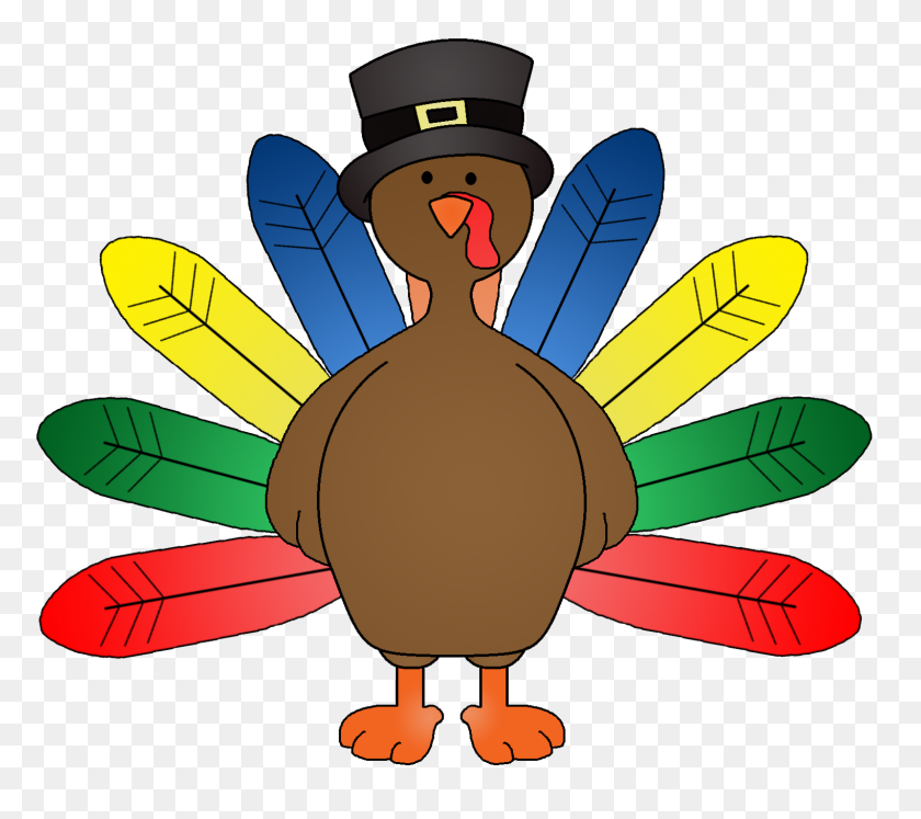 1521x1340 Thanksgiving Turkey Clip Art - Pilgrim Clipart