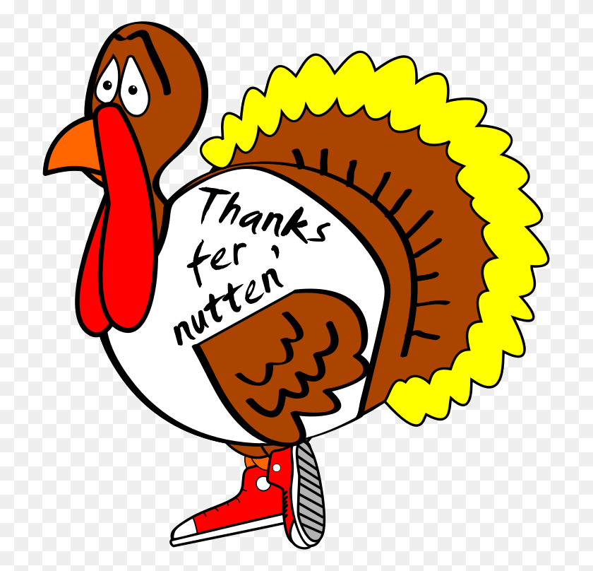719x748 Thanksgiving Turkey Clip Art - Turkey Day Clipart