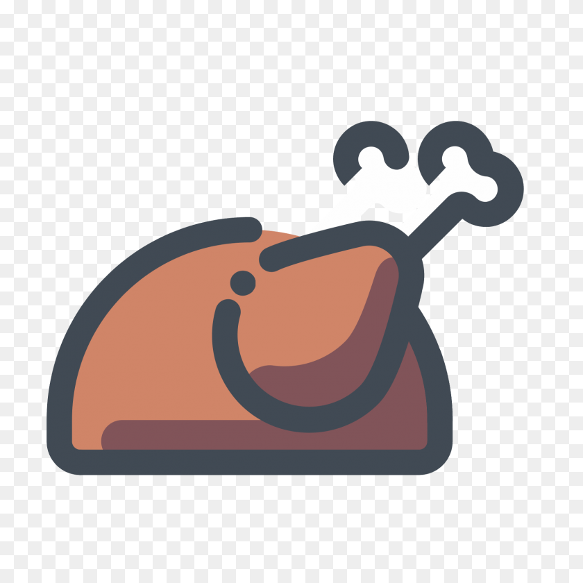 1600x1600 Thanksgiving Turkey Icon - Turkey PNG