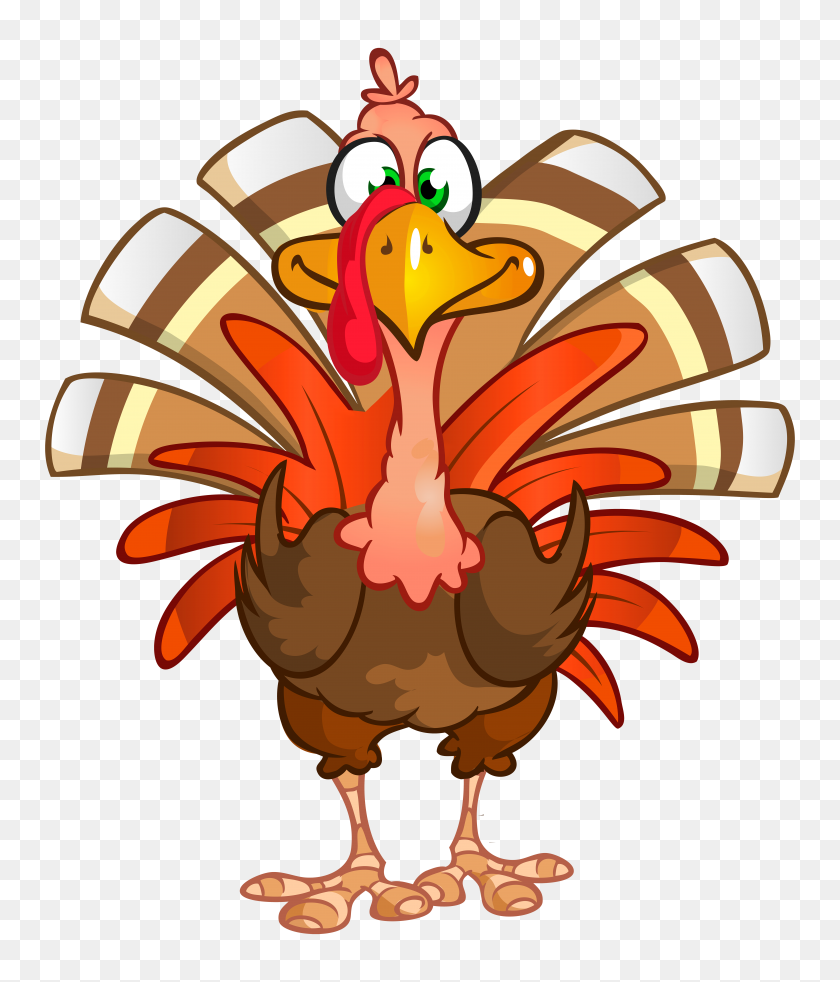 6761x8000 Thanksgiving Turkey Transparent Png Clip Art Gallery - Pinecone Clipart