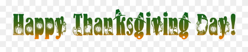 960x145 Thanksgiving Wording - Happy Thanksgiving Clip Art