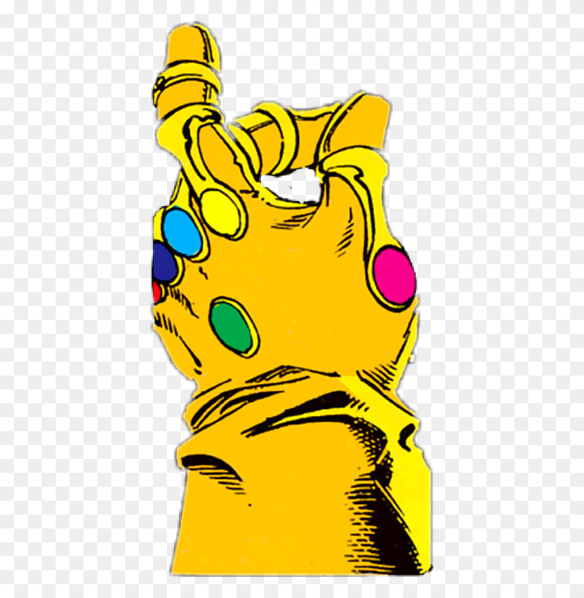 408x800 Thanos Snap Infinitygauntlet Infintywar - Thanos Clipart