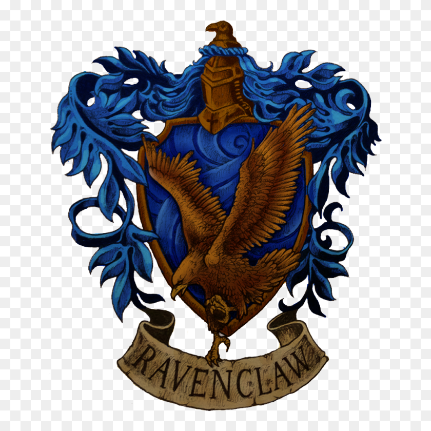 960x960 The Accurate Ravenclaw Crest Should Be Blue And Bronze - Slytherin Crest PNG
