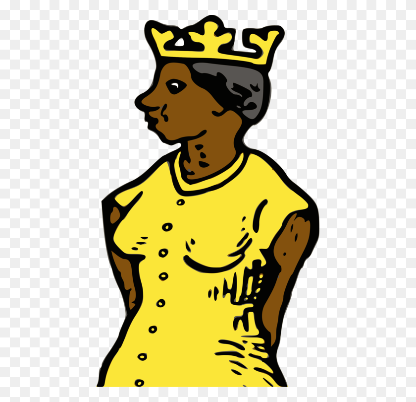 451x750 The African Queen Drawing Black And White Silhouette Free - Black Queen Clipart