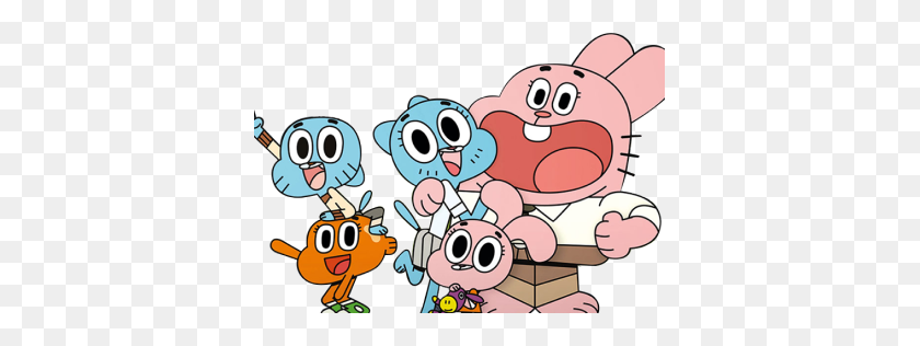 375x256 The Amazing World Of Gumball - Gumball PNG