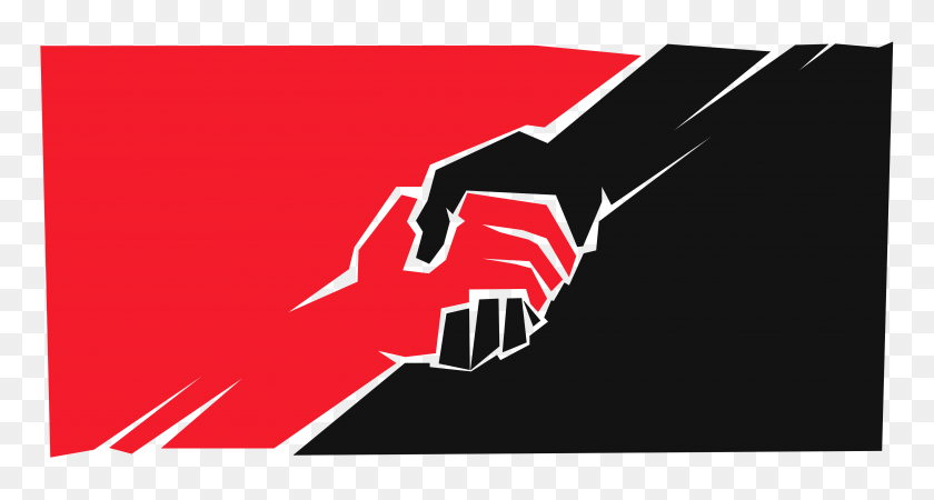 5016x2508 The Anarcho Communist Flag, With A Bit Of A Twist Anarchocommunism - Communist Flag PNG