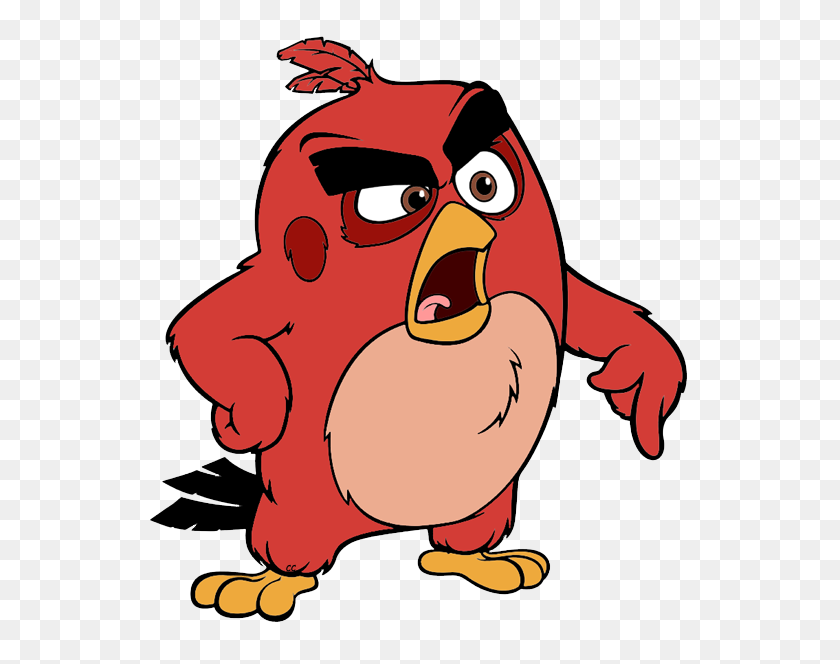 550x604 The Angry Birds Movie Clip Art Cartoon Clip Art - Movie Clipart
