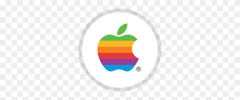 291x291 La Historia Del Logotipo De Apple - Logotipo De Apple Blanco Png