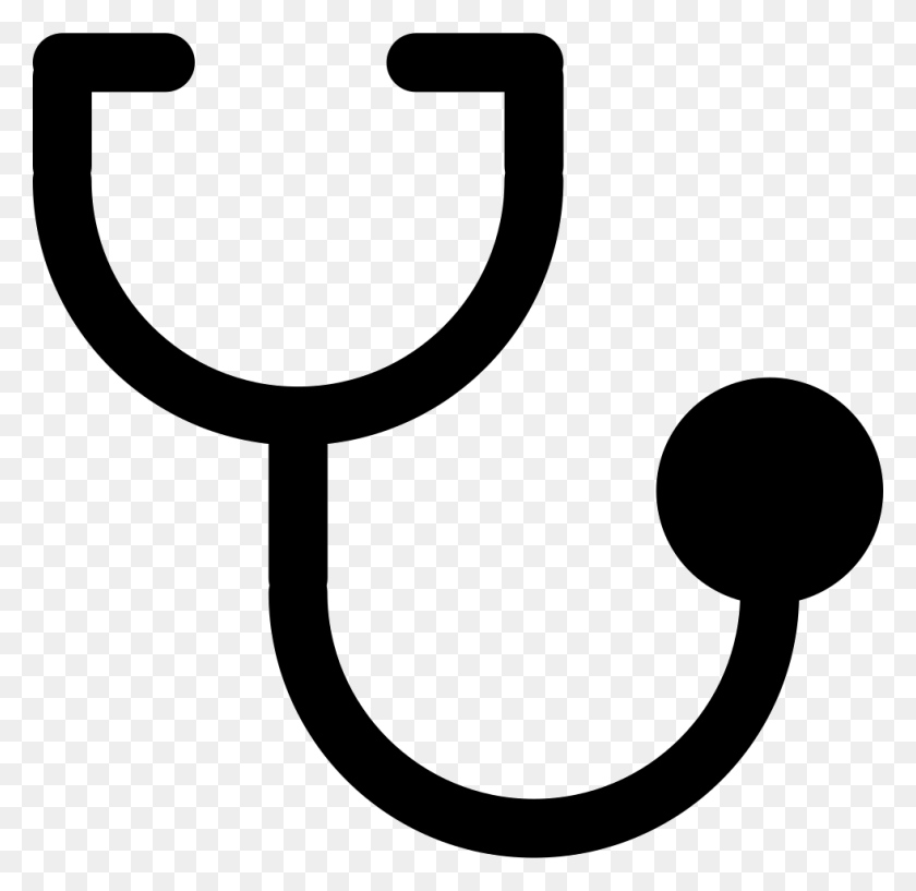 980x952 The Appliance Of Stethoscope Png Icon Free Download - Stethoscope Clipart PNG
