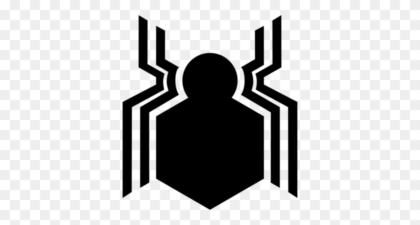 350x390 The Arachnid Protocol - Spiderman Logo PNG