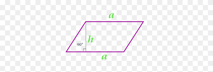 350x224 The Area Of The Parallelogram - Parallelogram PNG