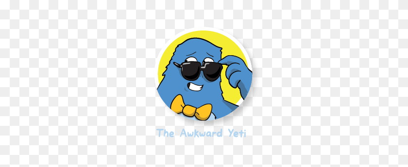 263x285 The Awkward Yeti - Yeti Clipart