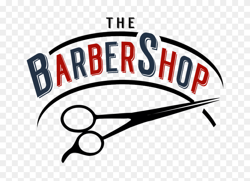 700x550 The Barber Shop - Barber Shop Logo PNG